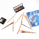 Unicorn Rose Gold Makeup Brushes Set