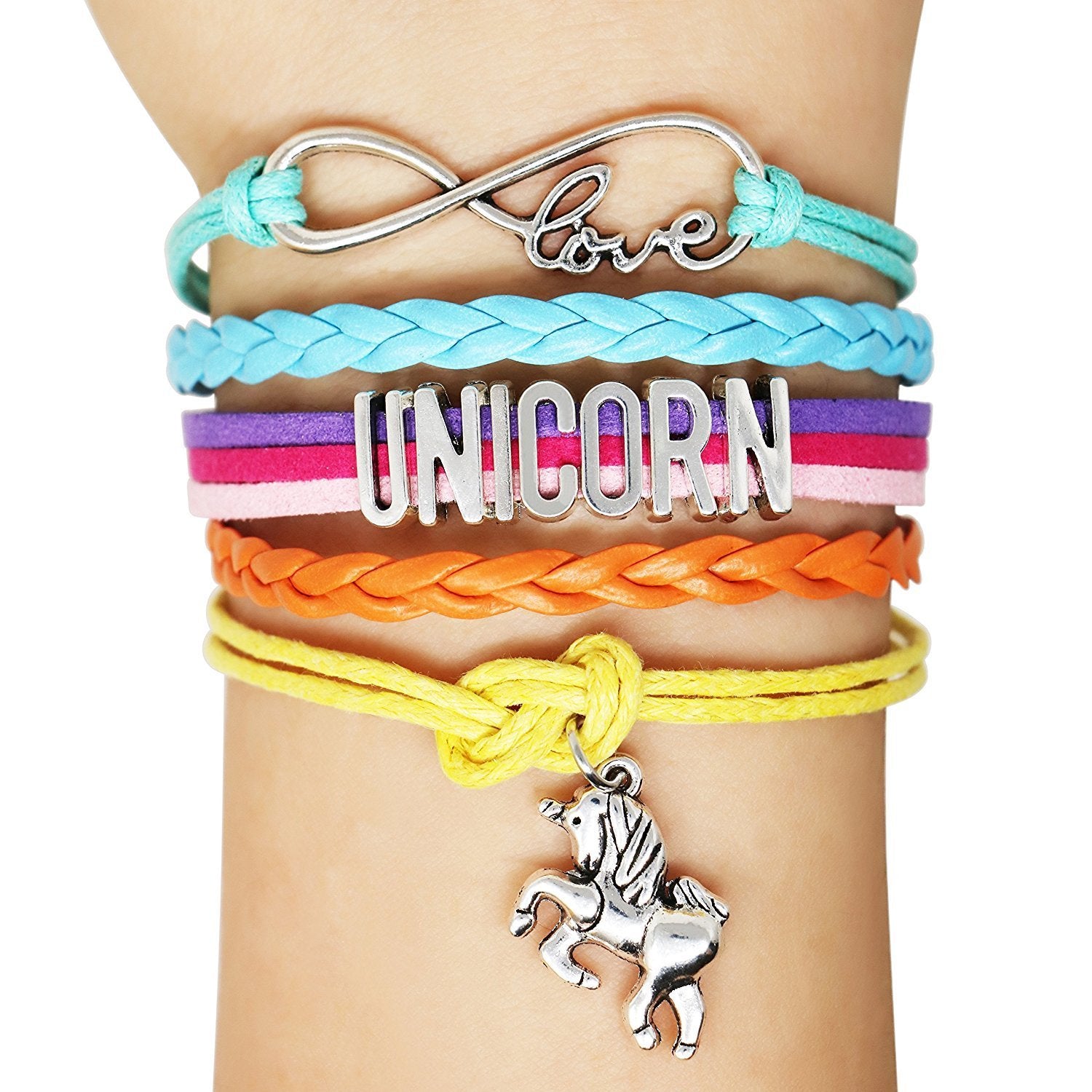 Unicorn Rainbow Magical Bracelet (FREE Extra Bracelet) –