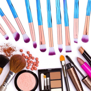 Unicorn Rainbow Makeup Brushes Set