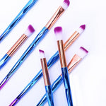 Unicorn Rainbow Makeup Brushes Set