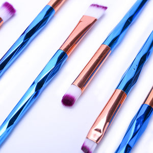 Unicorn Rainbow Makeup Brushes Set