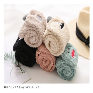 Soft Fluffy Cute Monsters Socks #1