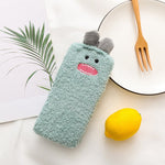 Soft Fluffy Cute Monsters Socks #2