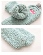 Soft Fluffy Cute Monsters Socks #2