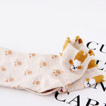 Kawaii Animal Hanging Socks Set 3  (3 pairs)