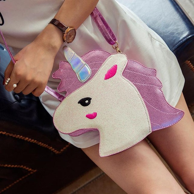 Unicorn Diamond Rainbow Fashion Handbags