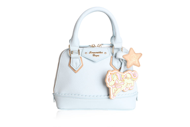 Unicorn Cute Baby Blue Hand Bag