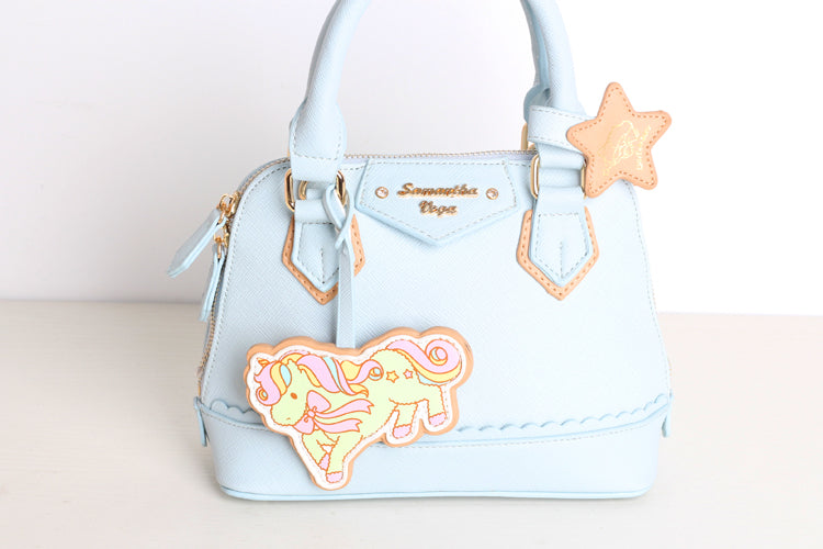Unicorn Cute Baby Blue Hand Bag