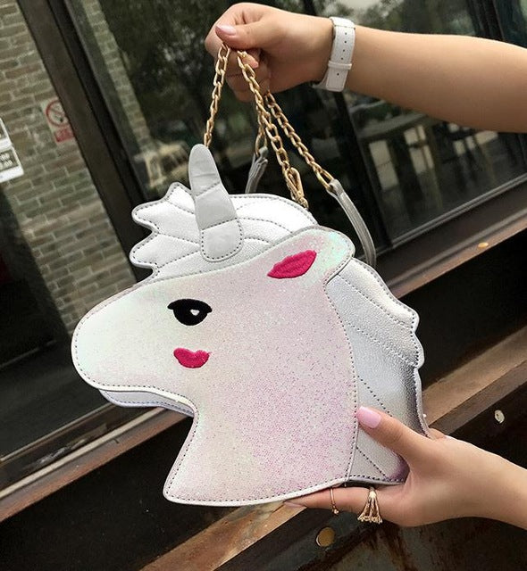 Unicorn Diamond Rainbow Fashion Handbags