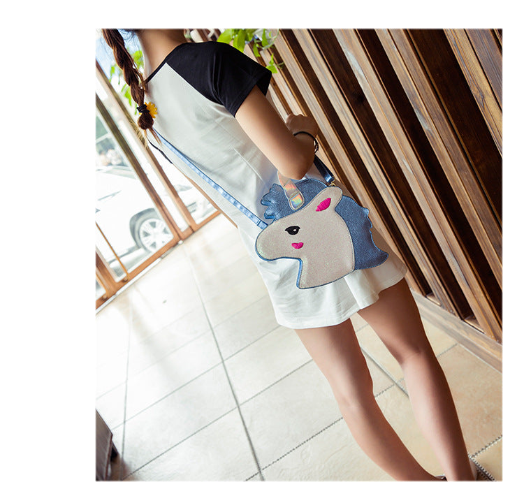 Unicorn Diamond Rainbow Fashion Handbags
