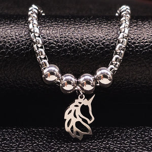 Unicorn Elelgant Charm Bracelet