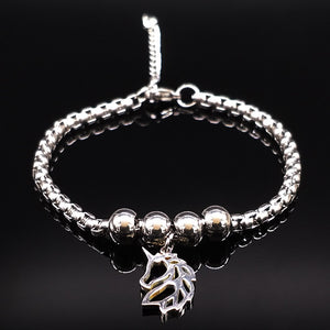 Unicorn Elelgant Charm Bracelet