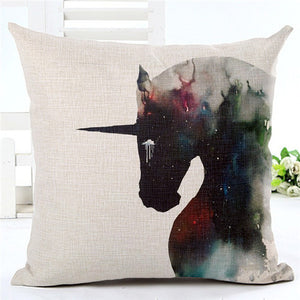 Unicorn Rainbow Cover Pillow Case