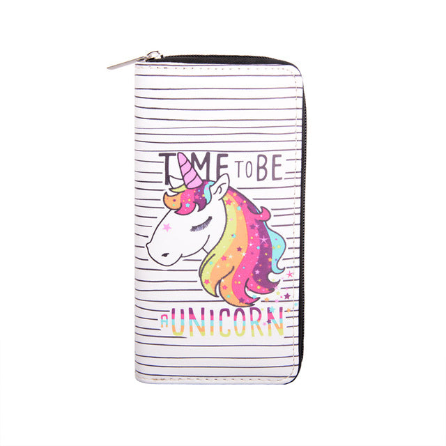 Unicorn Cute Long Wallet