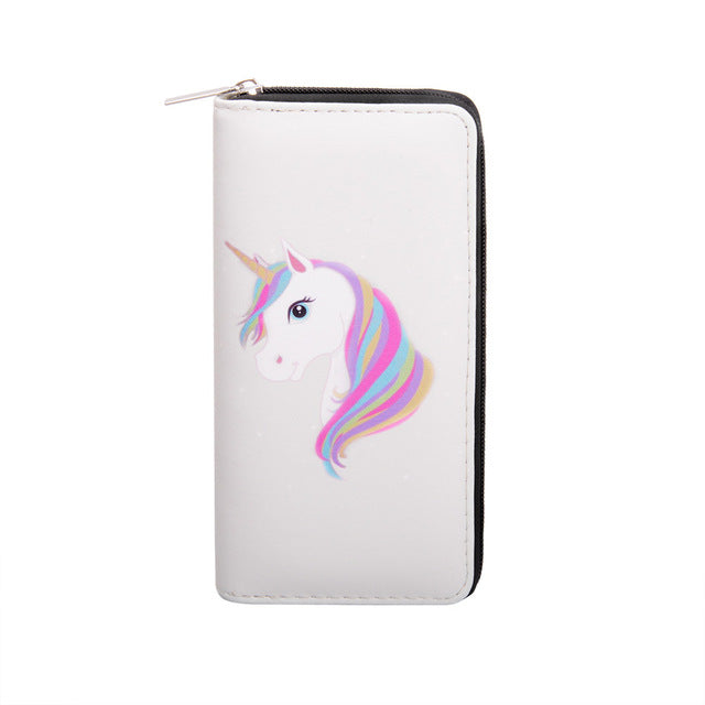 Unicorn Cute Long Wallet