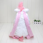 Fluffy Unicorn Plush Backpack