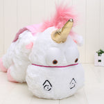 Fluffy Unicorn Plush Backpack