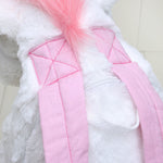 Fluffy Unicorn Plush Backpack