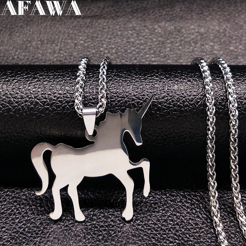 Fancy Unicorn Necklace