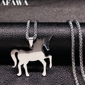 Fancy Unicorn Necklace