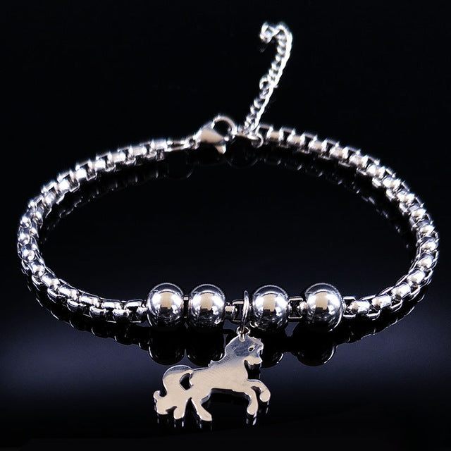Unicorn Elelgant Charm Bracelet