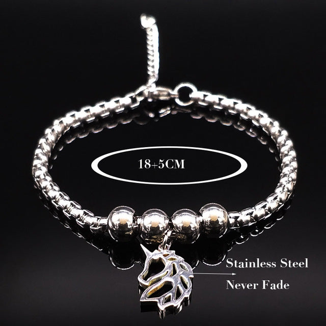 Unicorn Elelgant Charm Bracelet