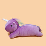 Unicorn Plush Pencil Case Makeup