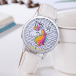 Delicate Unicorn Leather Watches