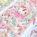 Unicorn 3D Decorative Stickers
