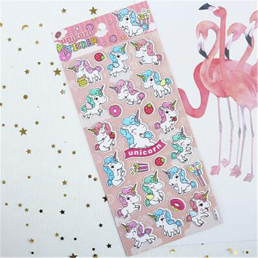 Unicorn 3D Decorative Stickers