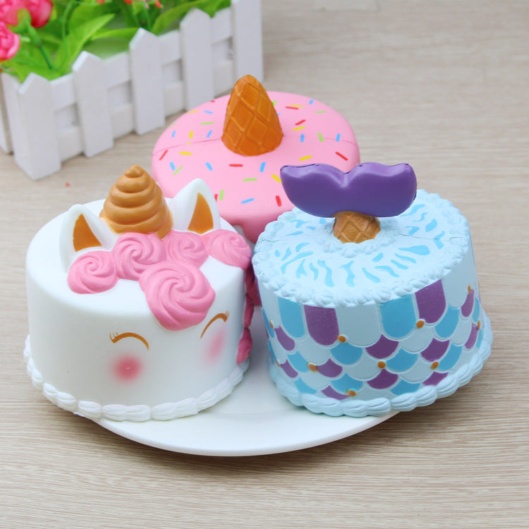 Buy Puni Maru Scented Squishy Jumbo Unicorn Cake at Tofu Cute