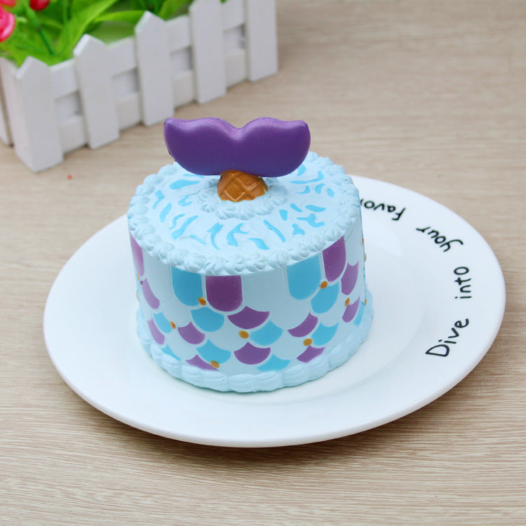 Cute Unicorn Cake Jumbo Squishy
