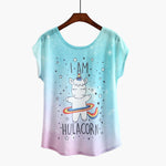 Unicorn Hulacorn Top Tee T-shirt
