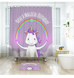 Unicorn Kids Shower Curtain