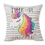 Unicorn Decorative Pillow Cover