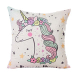 Unicorn Decorative Pillow Cover