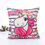 Unicorn Decorative Pillow Cover