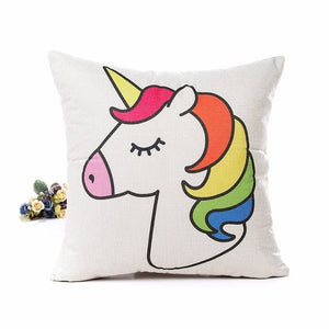 Unicorn Decorative Pillow Cover