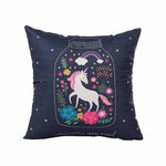 Unicorn Decorative Pillow Cover