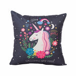 Unicorn Decorative Pillow Cover