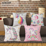 Unicorn Decorative Pillow Cover