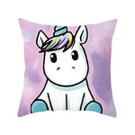 Kids at Heart Unicorn Rainbow Pillow Case