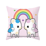 Kids at Heart Unicorn Rainbow Pillow Case