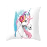 Kids at Heart Unicorn Rainbow Pillow Case