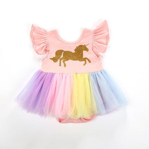 Unicorn Tutu Dress Baby Girl