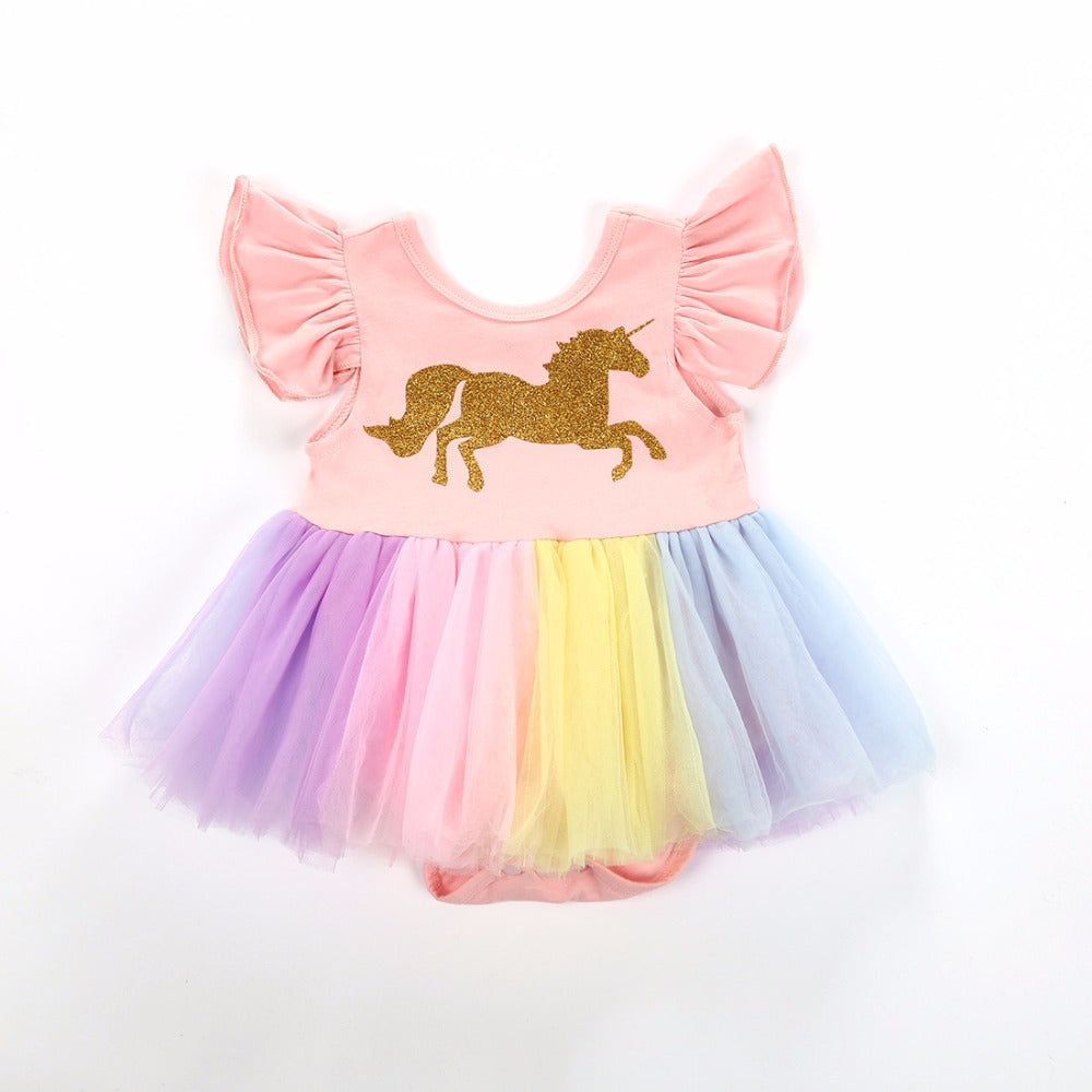 Unicorn Tutu Dress Baby Girl
