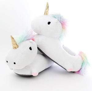 Unicorn - Rainbow Unicorn Slippers with Cute Glowing Light up
